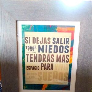 Motivational Picture Frame